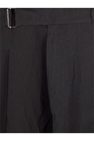 Pantaloni misto cotone nero YES LONDON | XP3378NERO